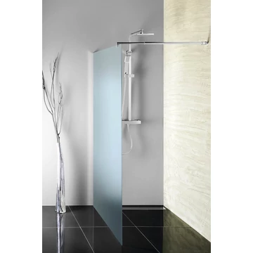 AQUALINE WALK IN Fix zuhanyfal, 70x190cm, matt üveg