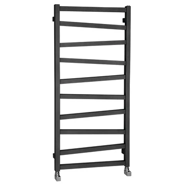 ZIG fürdőszobai radiátor, 500x1096mm, 406W, struktúrált antracit