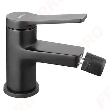 FERRO STRATOS bidécsaptelep, , 5/4" automata leeresztő szettel, fekete