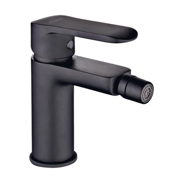 INVENA SIROS BLACK Bidécsaptelep, álló, fekete, waterplating bevonat
