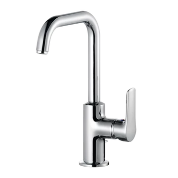 KLUDI Pure&Solid oldalkaros mosdó csaptelep, fém leeresztővel