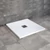 RADAWAY Kios C szögletes lapos zuhanytálca 80x80 fekete