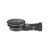 RADAWAY R400 SLIM Black fekete zuhanytálca szifon