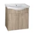 AQUALINE KERAMIA FRESH mosdótartó szekrény, 60,5x74x34cm, platina tölgy