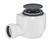 POLYSAN klik-klak kádlefolyó, DN40, gun metal