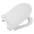 GSI NORM SLIM soft close WC-ülőke, duroplast, fehér/króm