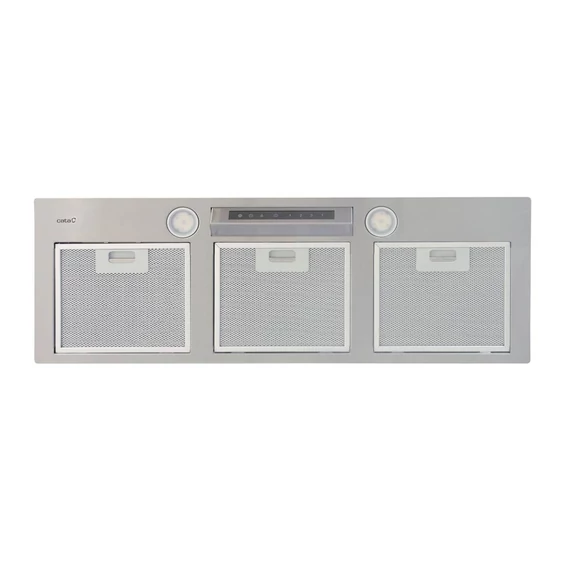 CATA - Páraelszívó GL-75 inox/D LED