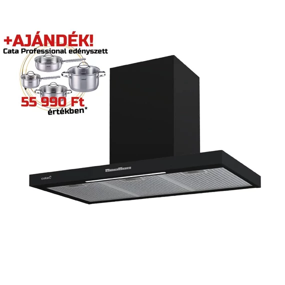 CATA - Páraelszívó Sygma 9010 BK + CATA PROFESSIONAL edényszett