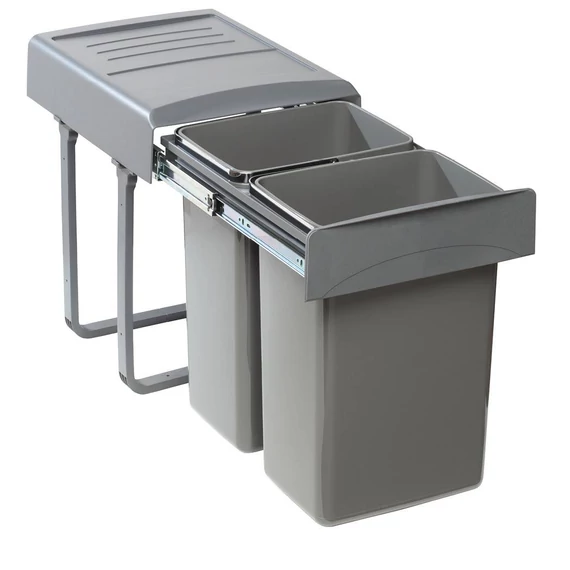 EKOTECH - Beépíthető hulladékgyűjtő MEGA 40 - 2x20 liter
