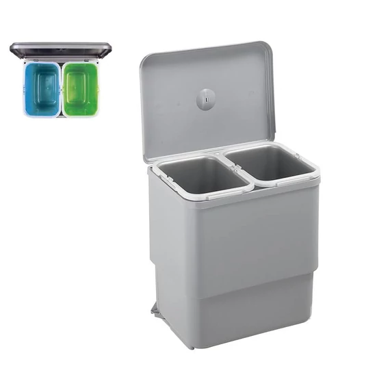 EKOTECH - Beépíthető hulladékgyűjtő SESAMO 45 - 2x8 liter