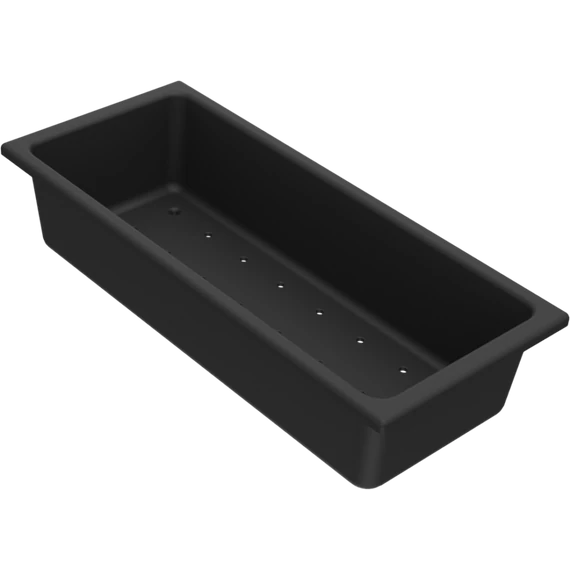 ELLECI- Gyümölcsmosó kosár 378x165x86mm Mixology mosogatóhoz műanyag fekete