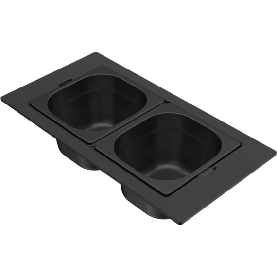 ELLECI - KF042100BK Gourmet szett 1/6 ZEN fekete - A készlet erejéig rendelhető!