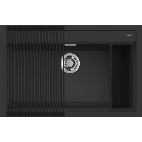 ELLECI - Mosogatótálca Best 130 Workstation Szett G40 nero
