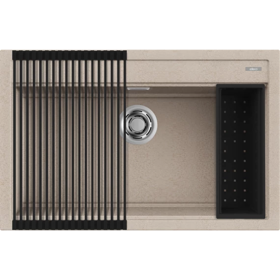ELLECI - Mosogatótálca Best 130 Workstation Szett G51 avena