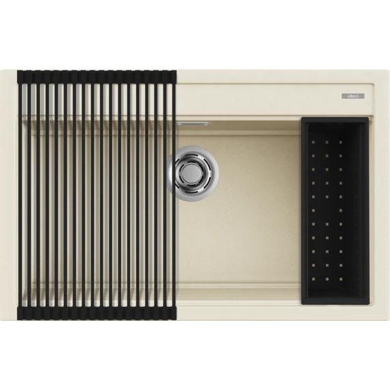 ELLECI - Mosogatótálca Best 130 Workstation Szett G62 bianco antico