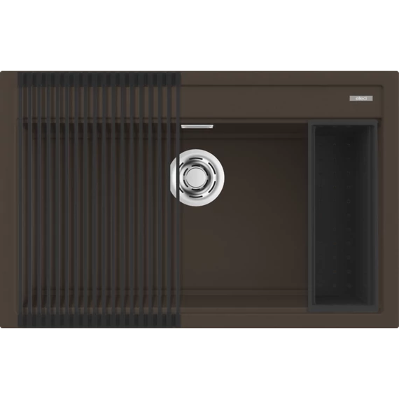 ELLECI - Mosogatótálca Best 130 Workstation Szett G78 Espresso