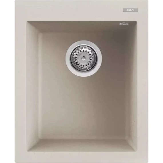 ELLECI - Mosogatótálca Quadra 100 UM G39 Bianco soft munkalap alá szerelhető