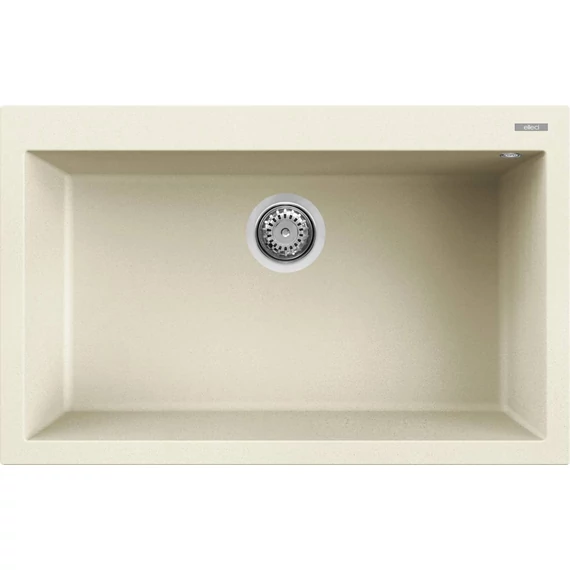 ELLECI - Mosogatótálca Quadra 130 G62 bianco antico