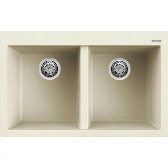 ELLECI - Mosogatótálca Quadra 350 G62 bianco antico