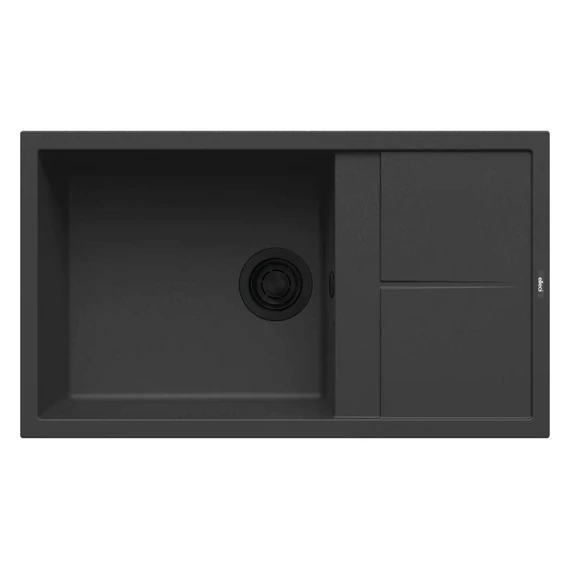 ELLECI - Mosogatótálca Unico 410 G40 Nero fekete kiegészítőkkel