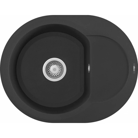 ELLECI - Mosogatótálca Easy ROUND 600 G40 nero