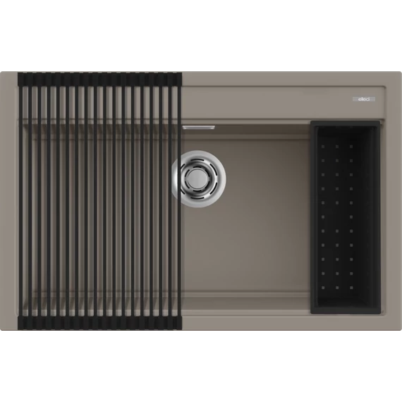 ELLECI - Mosogatótálca Best 130 Workstation Szett K93 Dove Grey