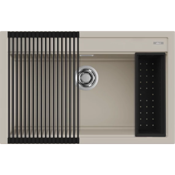 ELLECI - Mosogatótálca Best 130 Workstation Szett K95 Champagne