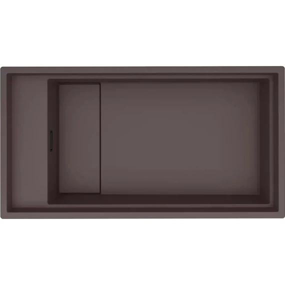ELLECI- Mosogatótálca Dialogo 360 Workstation Keratek K87 Cocoa inox tartozékokkal