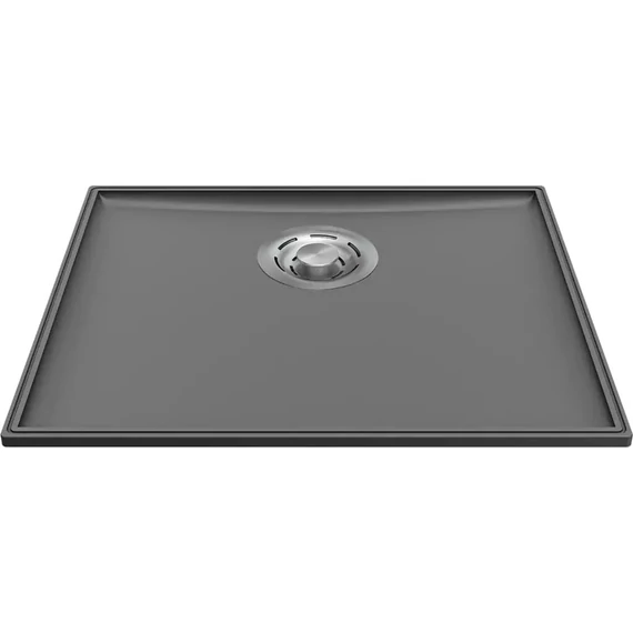 ELLECI- Mosogatótálca Essenza 50 46,2x38,2 Keratek K99 Dark Grey inox tartozékokkal