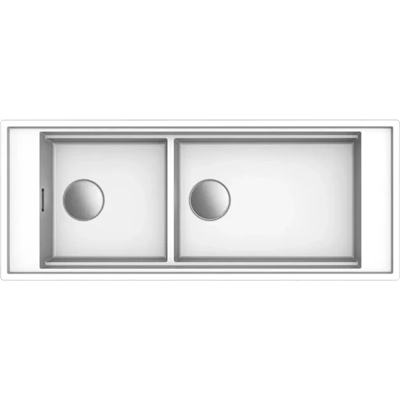 ELLECI- Mosogatótálca Mixology 590 1140x392 Keratek K96 White inox tartozékokkal