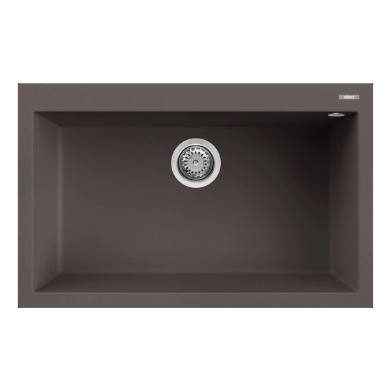 Elleci OUTLET - Mosogatótálca Quadra 130 K87 Cocoa