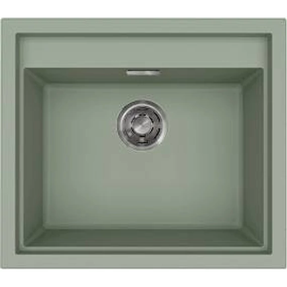 ELLECI - Mosogatótálca Sintesi 105 K82 Sage Green inox tartozékokkal