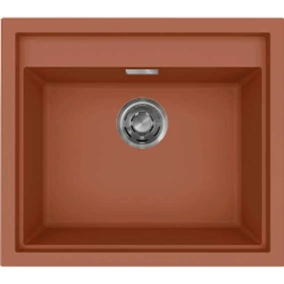 ELLECI - Mosogatótálca Sintesi 105 K83 Cavern Clay inox tartozékokkal