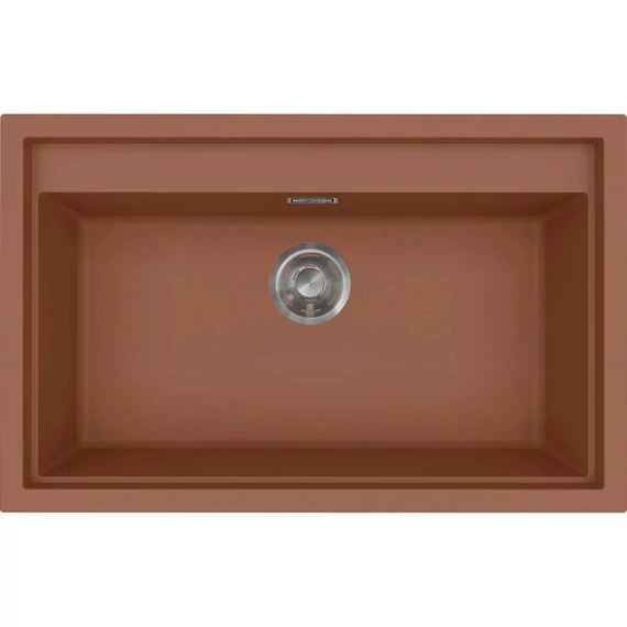 ELLECI- Mosogatótálca Sintesi 130 Keratek K83 Cavern Clay inox tartozékokkal