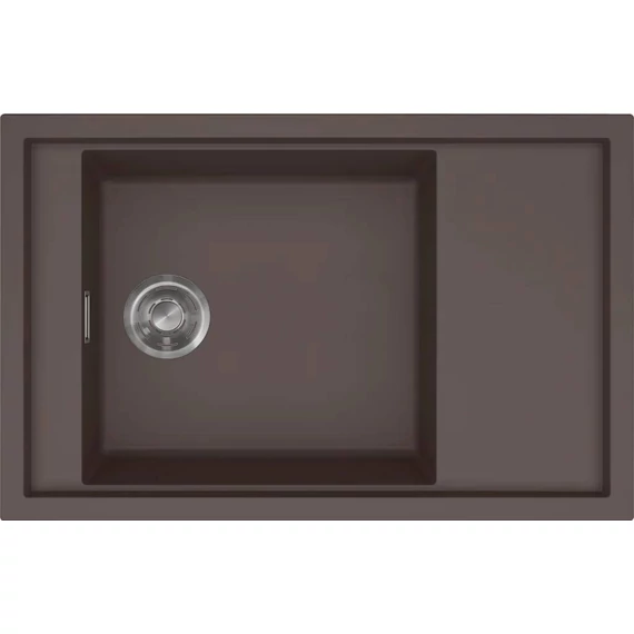ELLECI- Mosogatótálca Sintesi 305 Keratek K87 Cocoa inox tartozékokkal