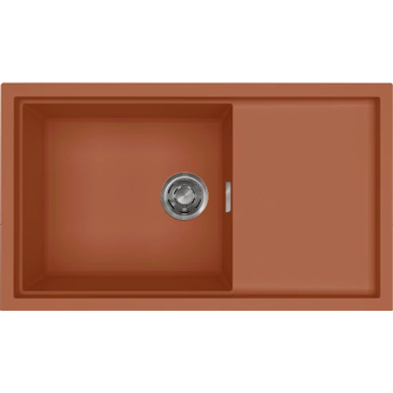 ELLECI - Mosogatótálca Sintesi 410 K83 Cavern Clay inox tartozékokkal