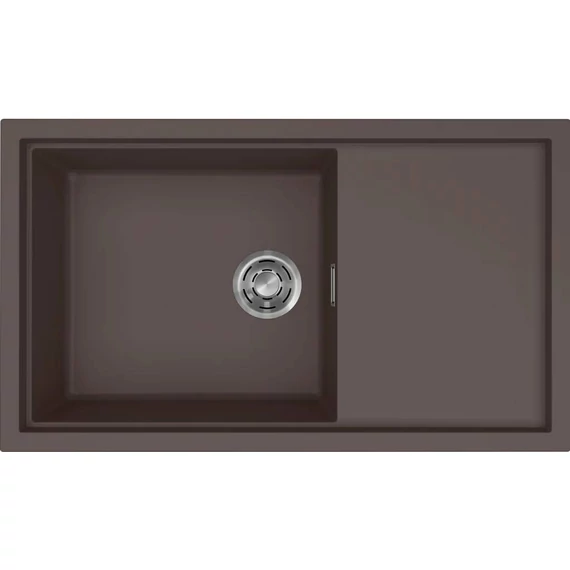 ELLECI- Mosogatótálca Sintesi 410 Keratek K87 Cocoa inox tartozékokkal