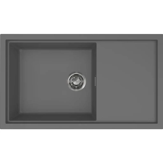ELLECI- Mosogatótálca Sintesi 410 Keratek K99 Dark Grey inox tartozékokkal