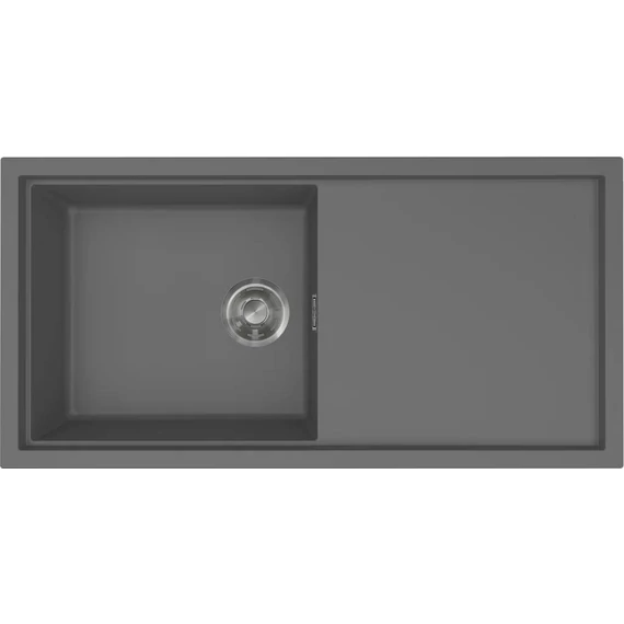 ELLECI- Mosogatótálca Sintesi 480 Keratek K99 Dark Grey inox tartozékokkal