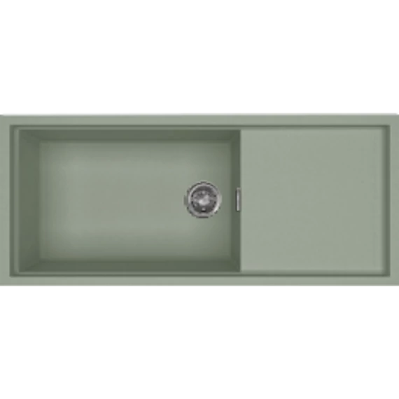 ELLECI - Mosogatótálca Sintesi 510 K82 Sage Green inox tartozékokkal
