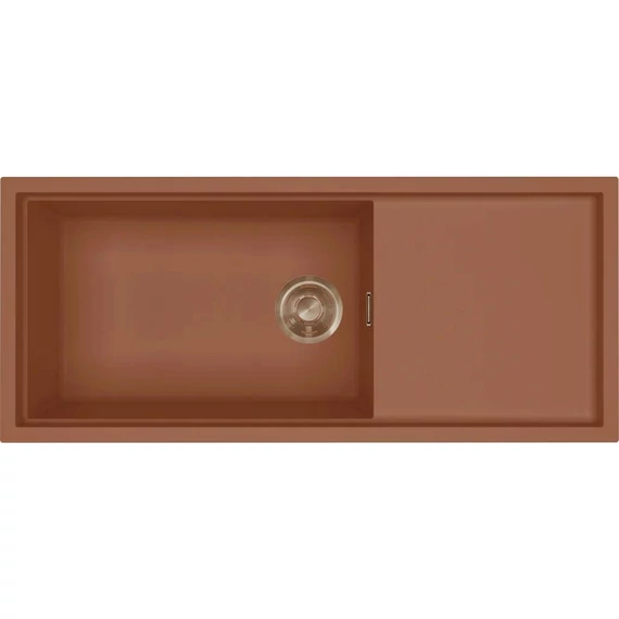 ELLECI- Mosogatótálca Sintesi 510 Keratek K83 Cavern Clay bronz tartozékokkal