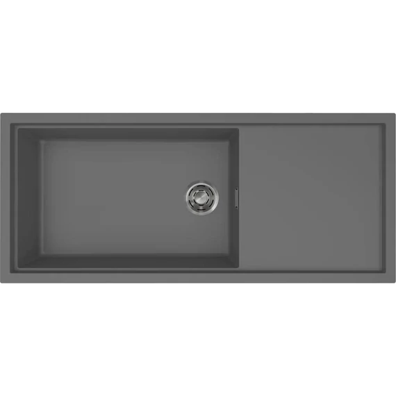ELLECI- Mosogatótálca Sintesi 510 Keratek K99 Dark Grey inox tartozékokkal