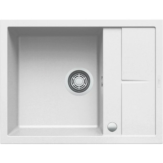ELLECI - Mosogatótálca Unico 125 AUTOMATA K96 White