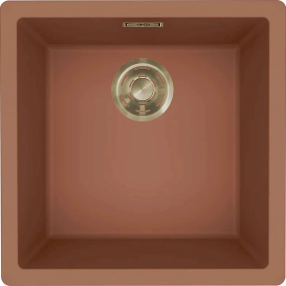 ELLECI- Mosogatótálca Zen 102 Keratek K83 Cavern Clay arany tartozékokkal