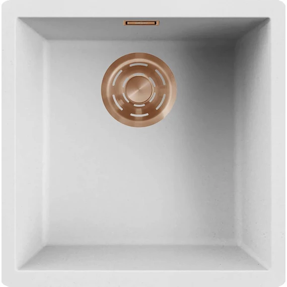 ELLECI- Mosogatótálca Zen-F 102 Keratek K96 White bronz tartozékokkal