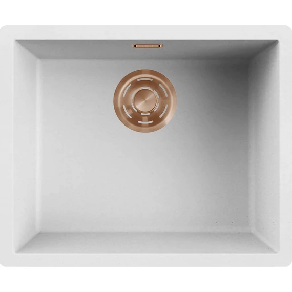 ELLECI- Mosogatótálca Zen 105 Keratek K96 White bronz tartozékokkal