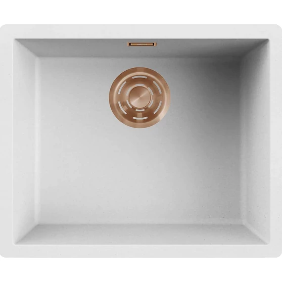 ELLECI- Mosogatótálca Zen-F 105 Keratek K96 White bronz tartozékokkal