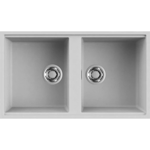 ELLECI - Mosogatótálca Best 450 M79 aluminium munkalap alá szerelhető