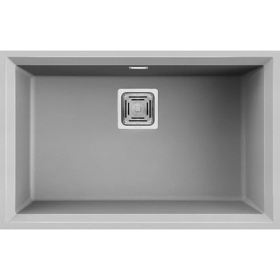 ELLECI - Mosogatótálca Karisma 120 UM M79 Aluminium munkalap alá szerelhető