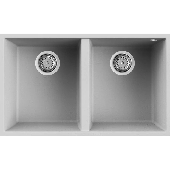 ELLECI - Mosogatótálca Quadra 340 M79 aluminium munkalap alá szerelhető